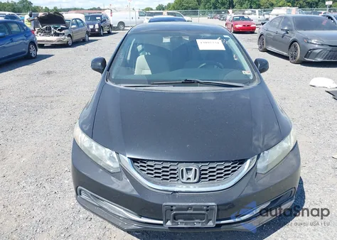 2013 Honda Civic Lx from USA, damaged, VIN 2HGFB2F55DH581890